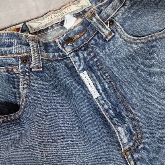 Vintage Z Cavaricci Denim Jeans Womens 32 (Fits 31x28) Relaxed Tapered Fit USA - Picture 6 of 12